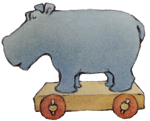 The Blue Hippopotamus